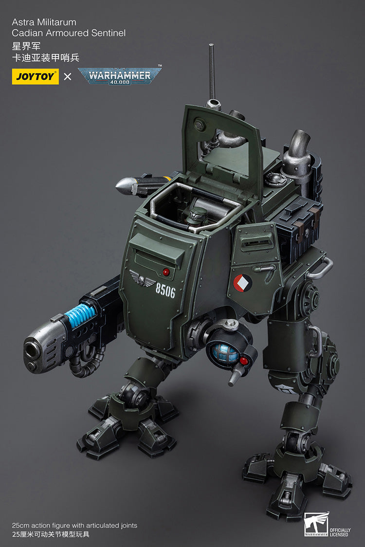 Joytoy Warhammer 40k Astra Militarum Cadian Armoured Sentinel