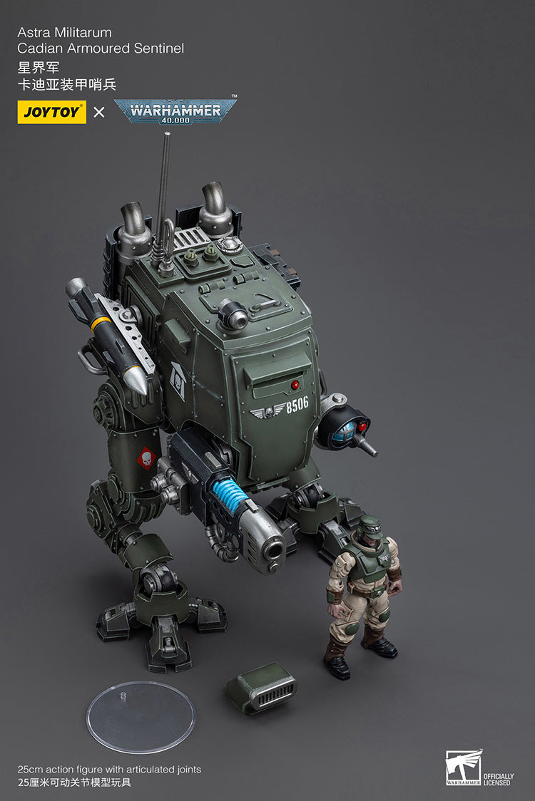 Joytoy Warhammer 40k Astra Militarum Cadian Armoured Sentinel