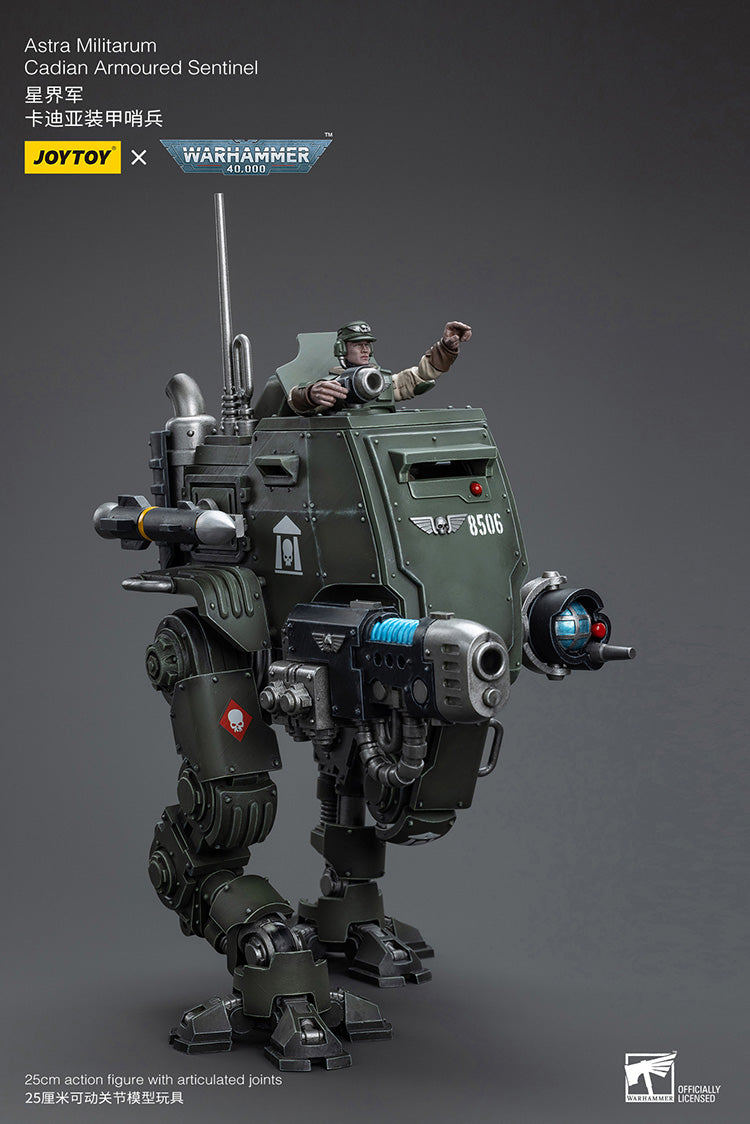 Joytoy Warhammer 40k Astra Militarum Cadian Armoured Sentinel