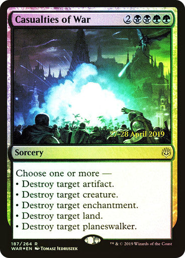 MTG - Casualties of War (Prerelease) (War of the Spark)