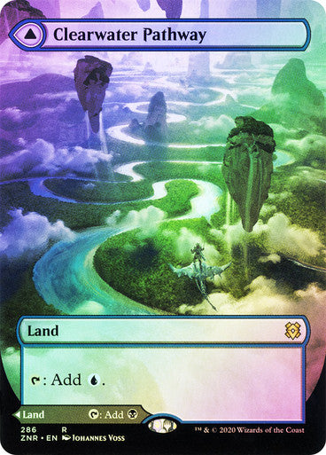 MTG - Clearwater Pathway Borderless FOIL