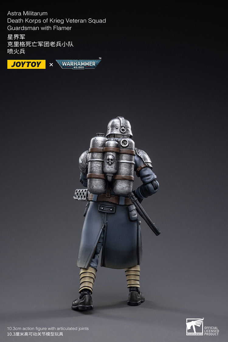 Warhammer Joytoy  Death Korps of Kreig Guardsman with Flamer