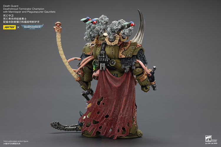Joytoy Warhammer 40k Death Guard Deathshroud Terminator Champion