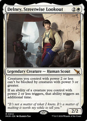 MTG - Delney, Streetwise Lookout (Murders at Karlov Manor)