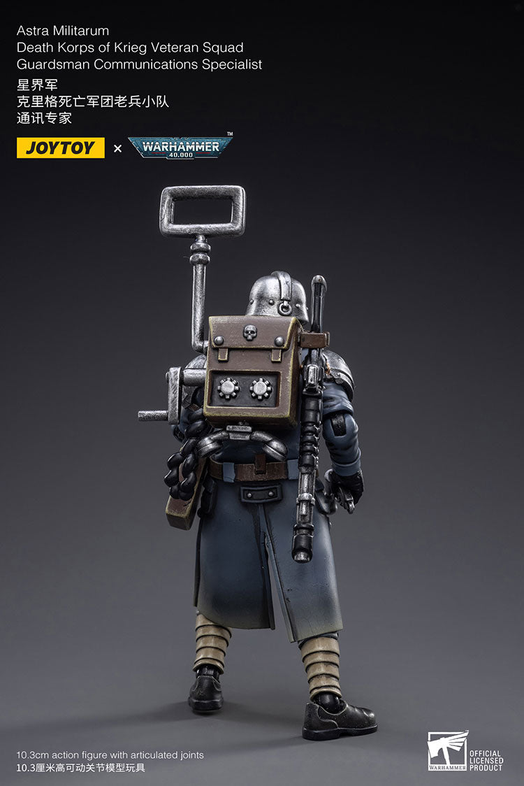 Warhammer Joytoy Death Korps of Kreig Veteran Squad Guardsman Communications Specialist