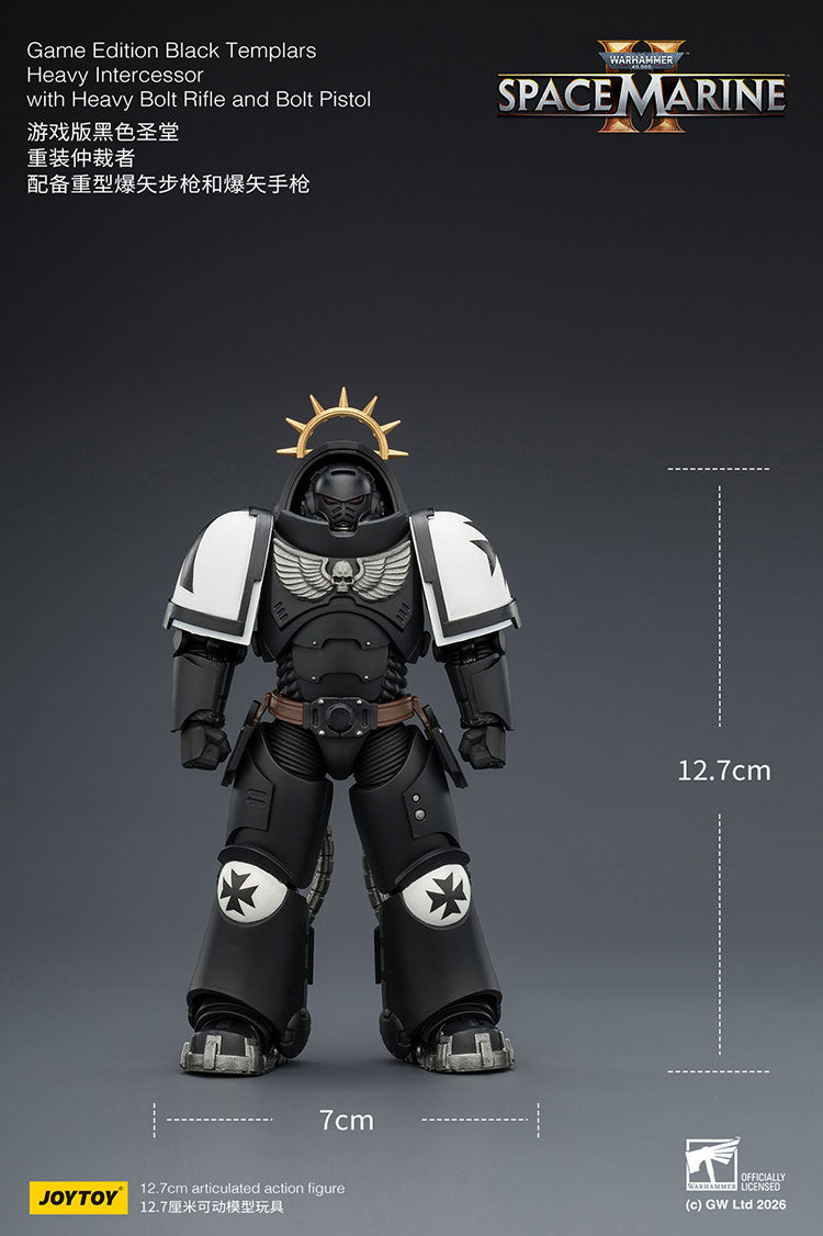 Joytoy Warhammer 40k Black Templars Heavy Intercessor