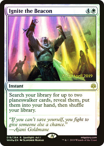 MTG - Ignite the Beacon (Prerelease) (War of the Spark)
