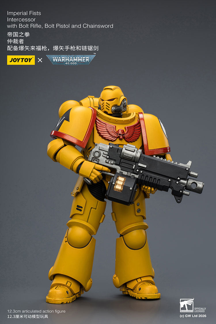Joytoy Warhammer - Imperial Fists Intercessor