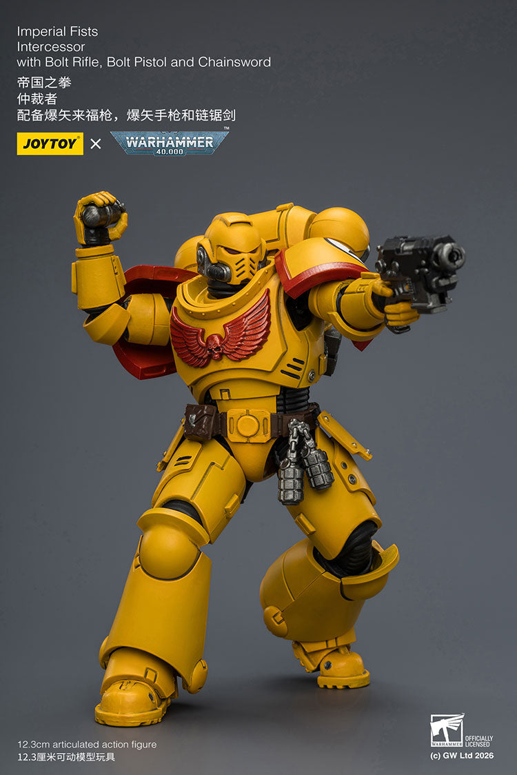 Joytoy Warhammer - Imperial Fists Intercessor