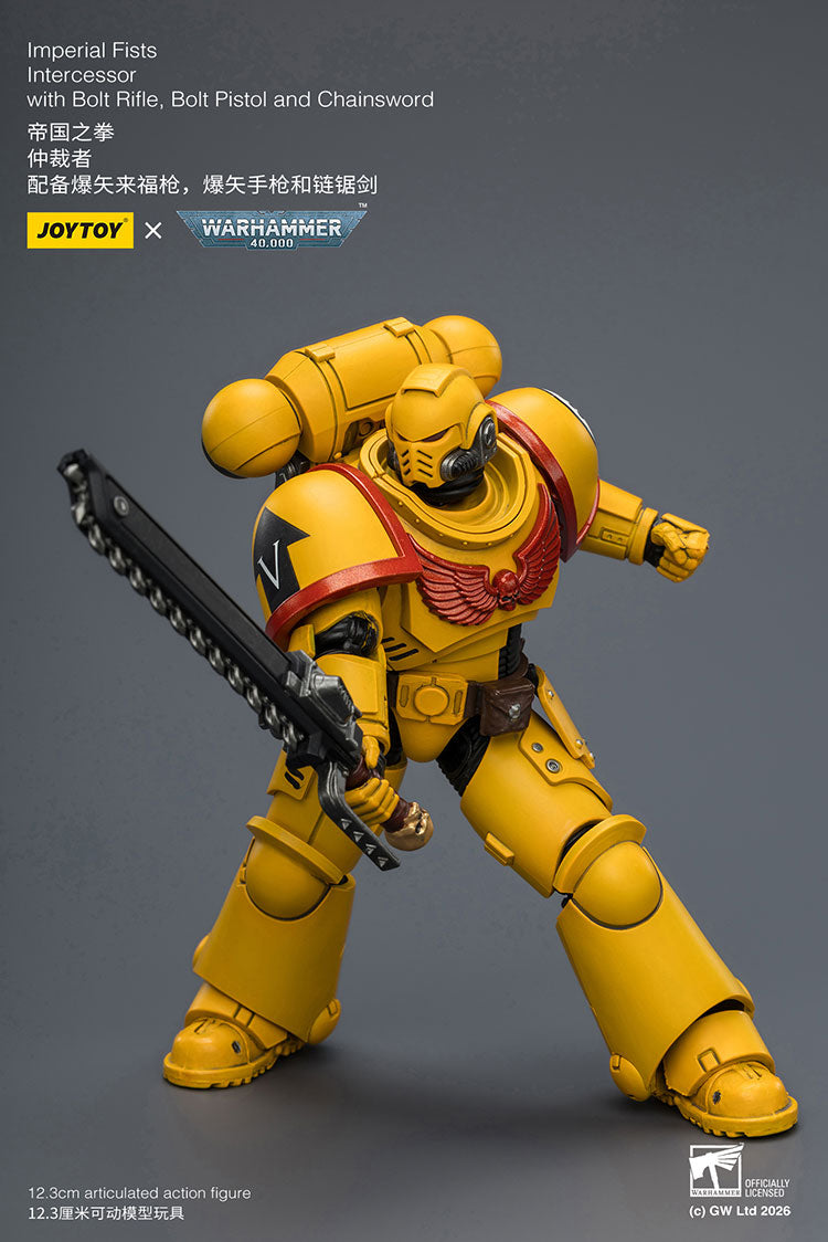 Joytoy Warhammer - Imperial Fists Intercessor