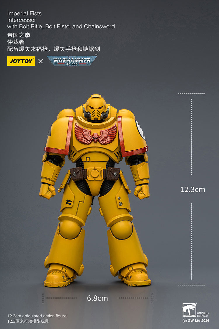 Joytoy Warhammer - Imperial Fists Intercessor