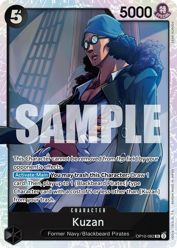 Onepiece TCG - Kuzan OP10-082 SR