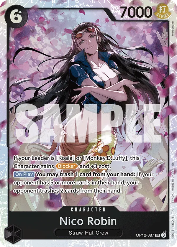 Onepiece TCG - Nico Robin OP12-087