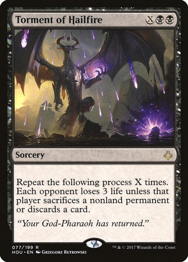 MTG - Torment of Hailfire (Hour of Devastation)