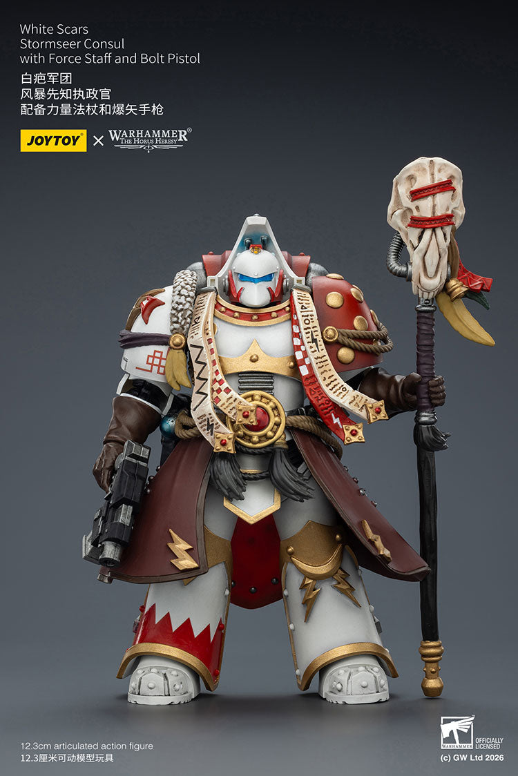 Joytoy Warhammer - White Scars Stormseer Consul