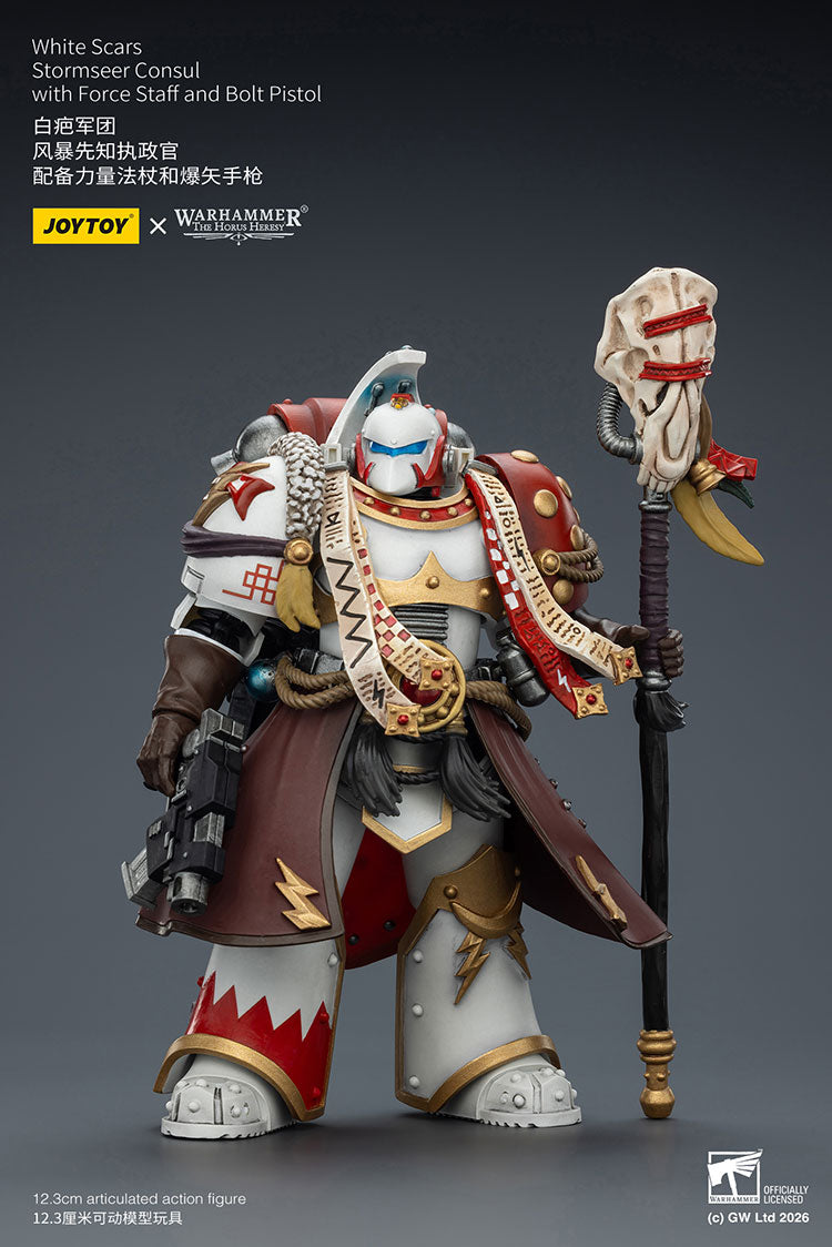 Joytoy Warhammer - White Scars Stormseer Consul