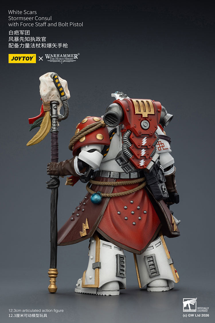 Joytoy Warhammer - White Scars Stormseer Consul