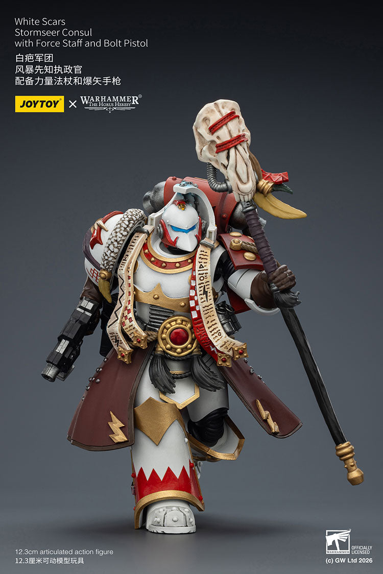 Joytoy Warhammer - White Scars Stormseer Consul