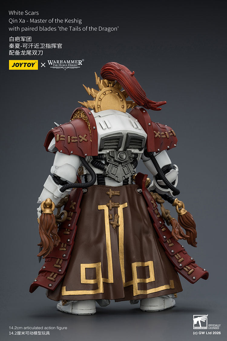 Joytoy Warhammer 40k White Scars Qin Xa Master of the Keshig