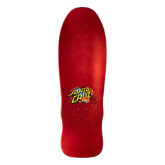 Stranger Things - Santa Cruz Melting Clock Skateboard Deck 9.7in