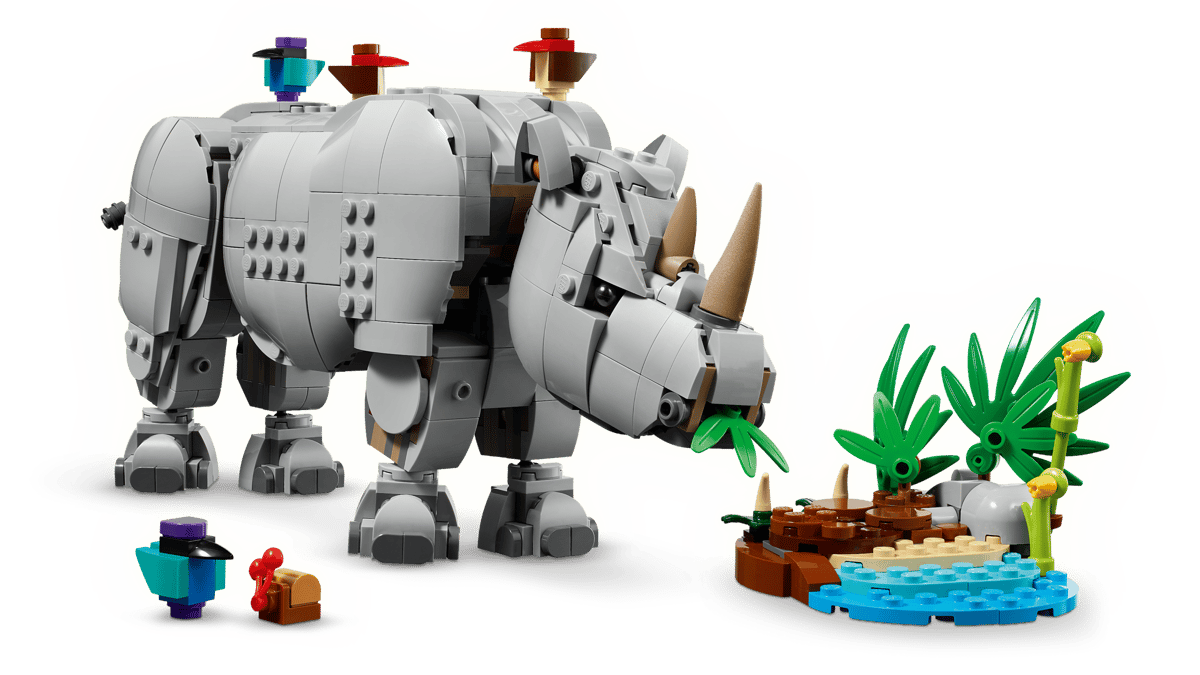 LEGO Creator Majestic Rhino with Birds 3 in 1 31171