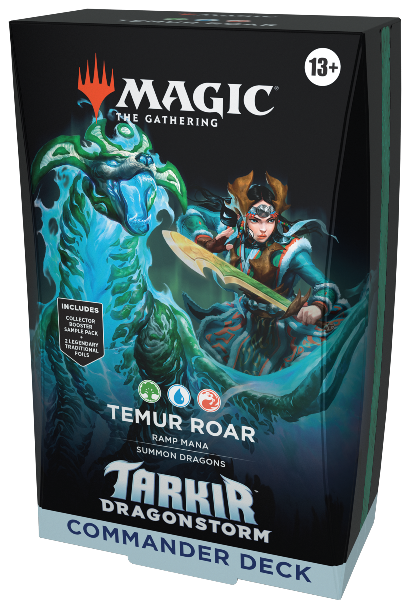 MTG Commander - Dragonstorm - Temur Roar