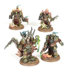 Warhammer 40k Death Guard Lord Felthius with tainted cohort NOS