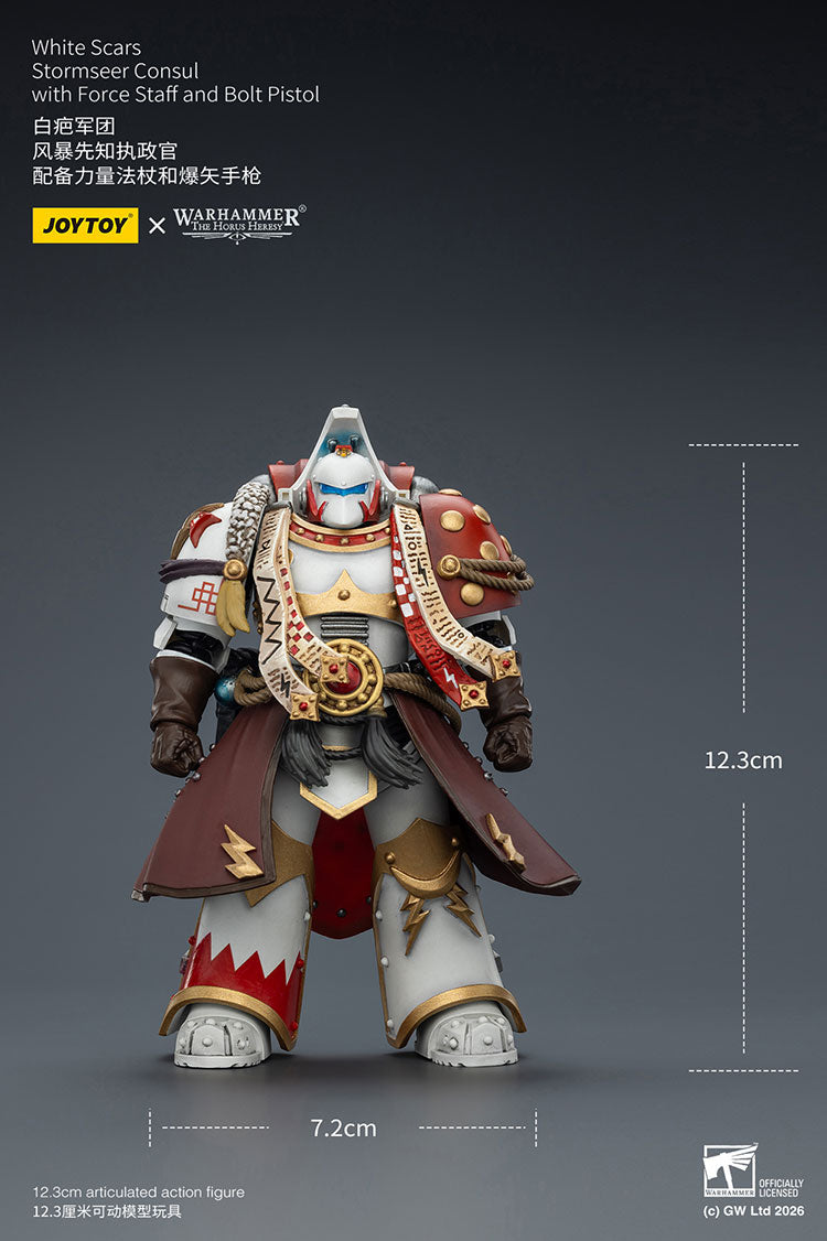 Joytoy Warhammer - White Scars Stormseer Consul